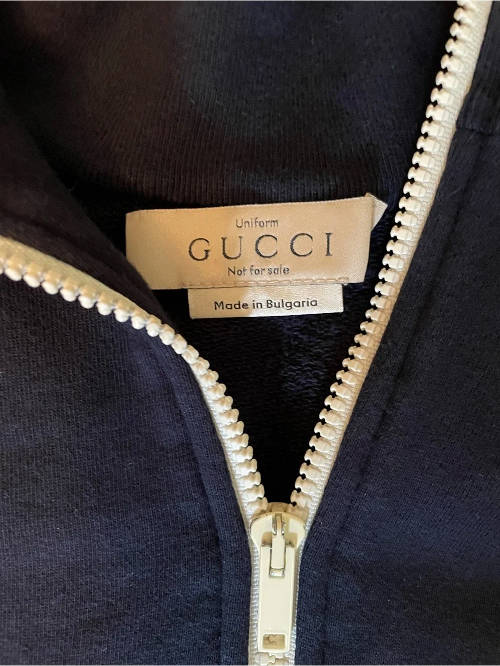 Authentic Gucci Employee Uniform Track Jacket Rare Collectible XL